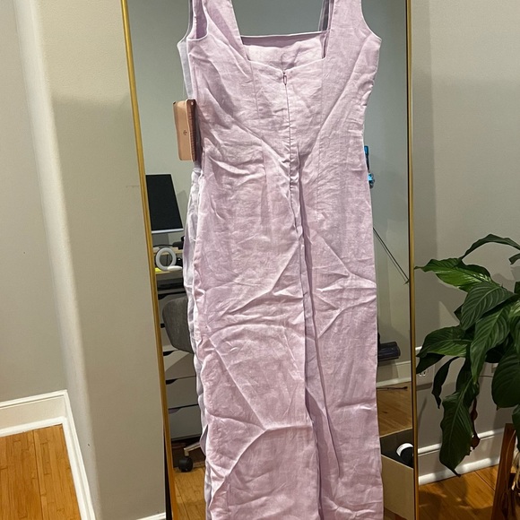 Anthropologie lilac maxi dress size S - Picture 6 of 6